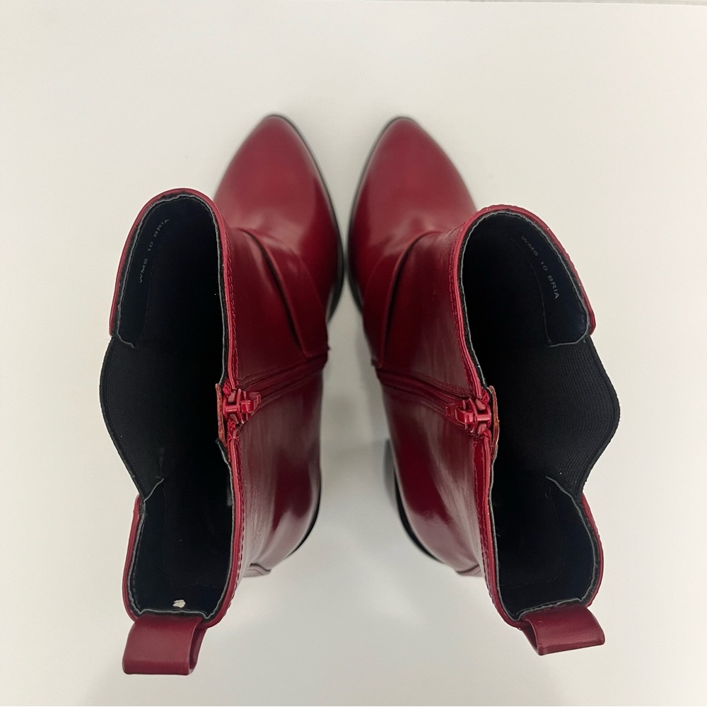 Dolce Vita Bria Red Harness Ankle Boots Womens 10 - Picture 8 of 13